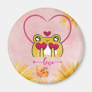 Moderne Liebe Froggy Magnet zum Ausdruck Ihrer Lie