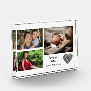 Moderne Liebe für benutzerdefinierte Fotolagen Vat Fotoblock