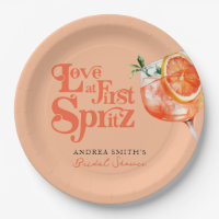 Moderne Liebe im First Spritz Retro Brautparty