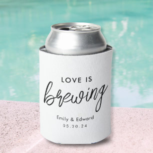 Moderne Liebe ist das Brewing Brautparty Gastgesch Dosenkühler