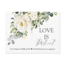 Moderne Liebe ist ein geduldiges Hochzeitsupdate m
