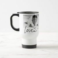 Moderne Liebe mit 2 Fotos