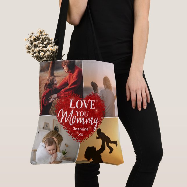 Moderne Liebe Sie Mama/Mami/andere Fotosammlungen Tasche (Von Nahem)