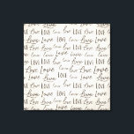 Moderne "Liebe"-Typografie auf Pergament Leinwanddruck<br><div class="desc">Feiern Sie das Wesen von Romantik und Engagement mit unserer "Eternal Script" Moderne 'Liebe' Typografie auf Pergament Canvas Print. Dieses elegante und zeitlose Stück ist ein perfektes Geschenk für Neuvermählte, das den Geist ihrer Gewerkschaft auf stilvolle und moderne Weise einfängt. Mit dem Wort "Liebe", das sich in einer Vielzahl von...</div>