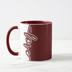 Moderne LIEBE Valentine's Day Custom Fotos Tasse
