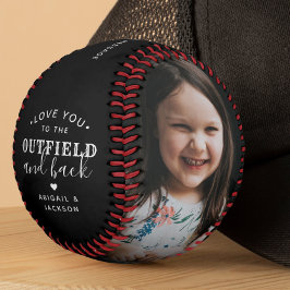 Moderne Liebe zum Outfield & Back 2-Foto Baseball