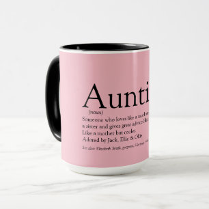 Moderne Lieblingstante Tante Definition Lustig Ros Tasse