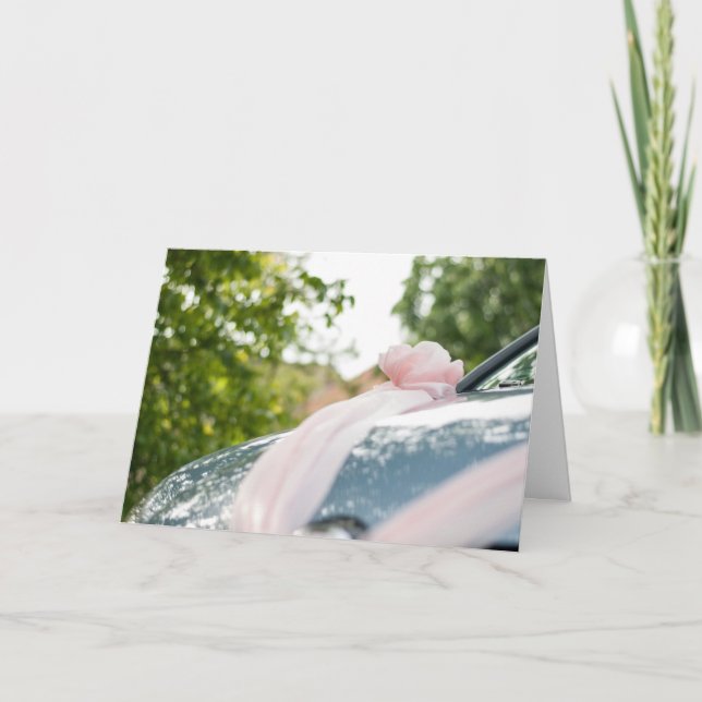 Moderne Lifestyle-Foto Hochzeitkarte Karte (Vorderseite)