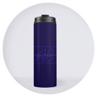 Moderne Lila Farben | Cooler Name und Monogramm