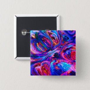 Moderne Lila Farbpalette Button