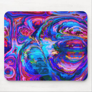 Moderne Lila Farbpalette Mousepad
