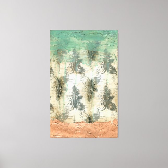 Moderne Lilie Leinwanddruck (Vorderseite)