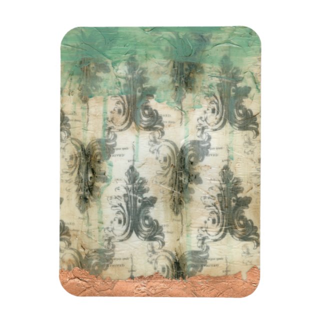 Moderne Lilie Magnet (Vertikal)