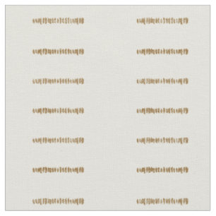 Moderne Linien Mudcloth tiefe braune Striche Stoff