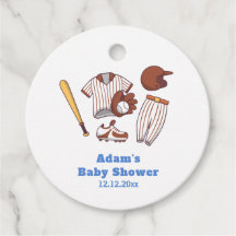 Moderne Little Slugger Baseball Sport Baby Shower