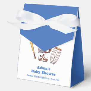 Moderne Little Slugger Baseball Sport Baby Shower Geschenkschachtel