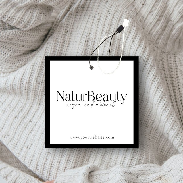 Moderne Logo-Kleidung Hang Tag (Von Creator hochgeladen)