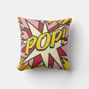 Moderne lustige coole POP-Comic-Book-Trendy Kissen