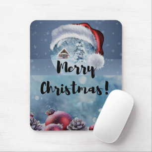 Moderne lustige süße Weihnachtsrentier      Mousepad