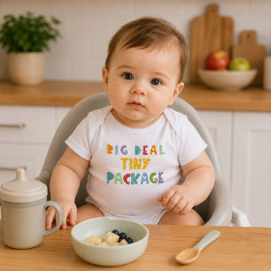 Moderne lustige süße witzige Babyparty-Geschenke Baby Strampler