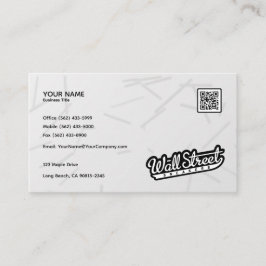Moderne luxuriöse Gradient Foil - Business Card De Visitenkarte