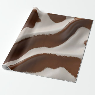 Moderne Luxus Elegante Faux-Rindleder-Kollektion Geschenkpapier