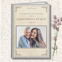 Moderne Luxus-Geschichtenbuch Premium-Muttertags-K