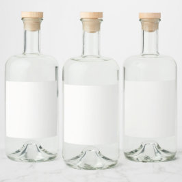 Moderne Luxus-Hochzeitspersonalisation Alkoholflaschenetikett