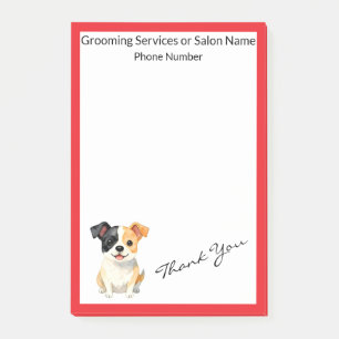 Moderne Luxus-Pflege Hund Personalisierte Kollekti Post-it Klebezettel