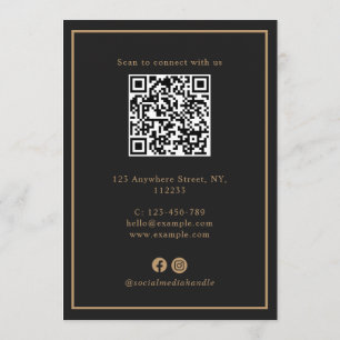 Moderne Luxus-Schwarz-Goldene-Pfoten-Pflege-Preisl Menükarte