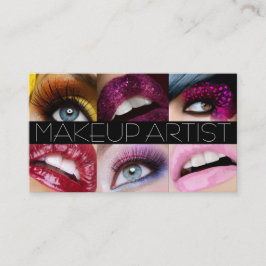 Moderne Make-up-Künstlerische Kosmetologie Salon B Visitenkarte
