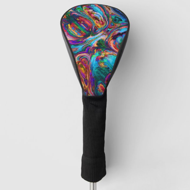 Moderne Malerei Golf Headcover (Vorderseite)
