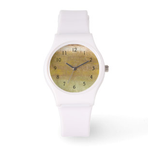 Moderne Malerei in den Erdtönen durch Normannen Armbanduhr
