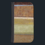 Moderne Malerei in Earth Tones von Norman Wyatt Phone Geldbeutel<br><div class="desc">Gesunde Erdtöne durchdringen dieses moderne Gemälde von Norman Wyatt. Die Farben des Stückes vermischen sich wunderbar und würden in jedem Raum Ihrer Zuhause großartig aussehen. Es wäre auch ein phantastisches Geschenk!</div>