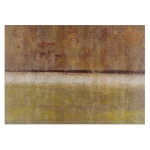 Moderne Malerei in Earth Tones von Norman Wyatt Schneidebrett