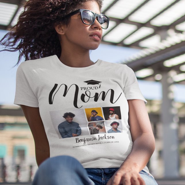 Moderne Mama | 5 FOTO ABSCHLUSS T - SHIRT (Von Creator hochgeladen)