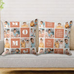 Moderne MAMA Personalisiert-Block 12 FotoCollage Kissen<br><div class="desc">Das ideale Geschenk für die beste MAMA aller Zeiten - ein personalisiertes Foto Collage Kissen! Dieses stilvolle und moderne Kissen bietet Platz für 12 Sonderaufnahmen, kühne MAMA in einem Farbblock-Design und schafft so ein einzigartiges und sentimentales Geschenk, das jede Mutter lieben würde. Mit den Räumen, um Ihrer Mutter personalisierte, besondere...</div>