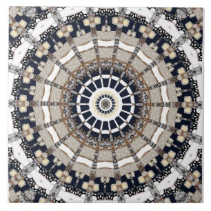 Moderne Mandala Keramik Tile Fliese
