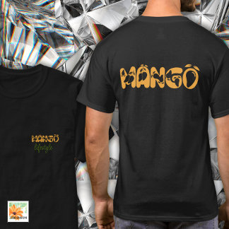 moderne Mango Lifestyle-fähige Startlösung T-Shirt