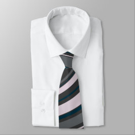Moderne Männer Rustikal Blue & Gray Neck Tie Krawatte