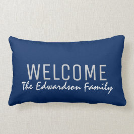 Moderne Marineblau Lendenkissen