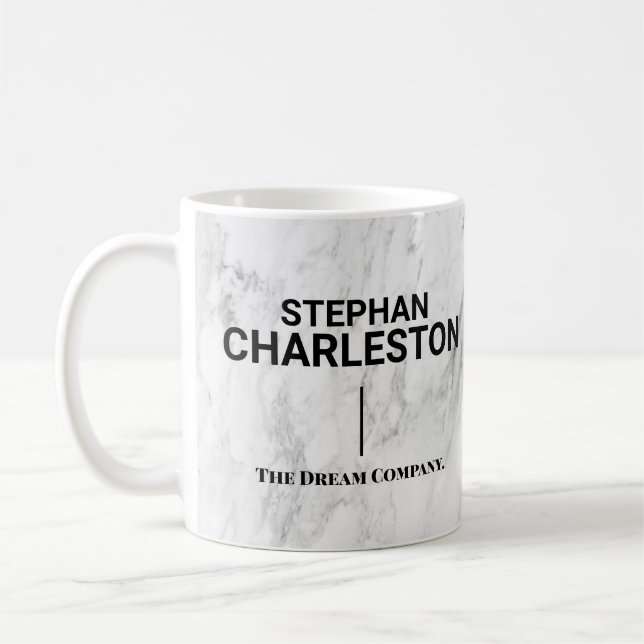 Moderne Marmor Kaffeetasse (Links)
