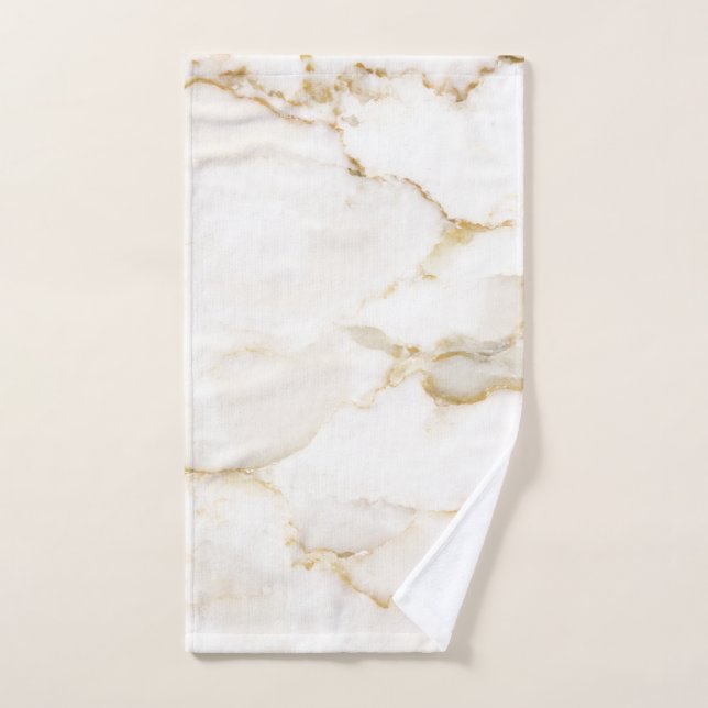 Moderne Marmormuster  Handtuch (Handtuch)
