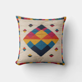 Moderne marokkanische Kilim Kissen: Minimalistisch Kissen