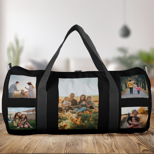 Moderne, maßgeschneiderte FotoCollage Duffle Bag (Von Creator hochgeladen)