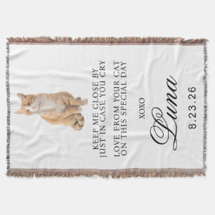 Moderne, maßgeschneiderte Geschenke für die Katze Decke