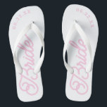 Moderne, maßgeschneiderte Hochzeitfarbenflippen Flip Flops<br><div class="desc">Diese Flip-Flops sind perfekt für die demnächst erscheinende Frau! Passen Sie Ihre Hochzeitszeit und Ihre Hochzeitsfarben an.</div>