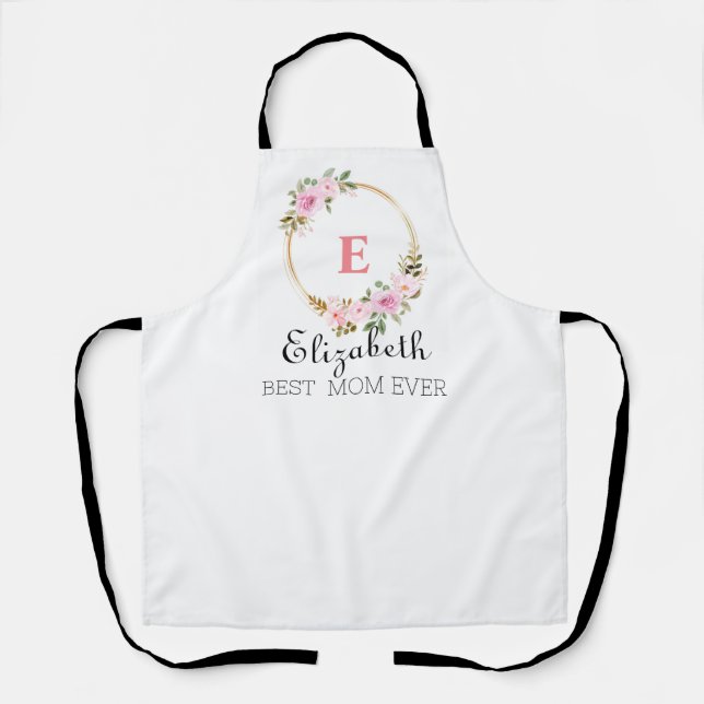 Moderne, maßgeschneiderte Mama Kochgeschenk für Ma Schürze (Vorderseite)