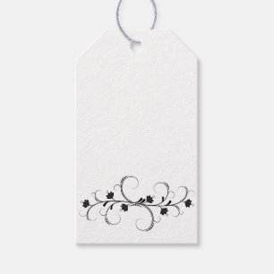 Moderne Matte Floral Juwelier Display Cards für DI Geschenkanhänger