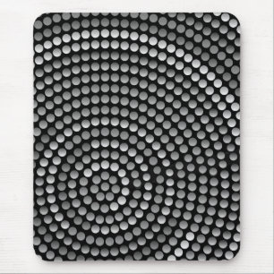 Moderne Mauspad, schwarz, grau, abstrakt Mousepad